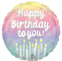 Standard Pearlized Birthday Balloon