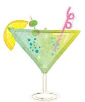 SuperShape Cocktail Surprise Balloon