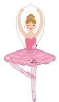SuperShape Ballerina Girl Light Skin Balloon