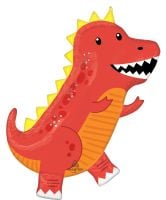 SuperShape Cool Dinos Balloon