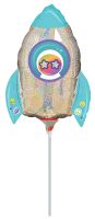 MiniShape Outer Space Rocket Ship Balloon
