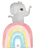 SuperShape Satin Baby Elephant Balloon