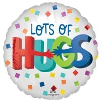 Standard Satin Hugging Wishes Balloon