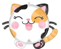 21" Roly Polies Kawaii Kitty Balloon