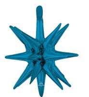 Magic Starburst 20" Blue Balloon