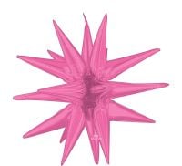 Magic Starburst 35" Pink Balloon