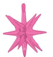 Magic Starburst 20" Pink Balloon