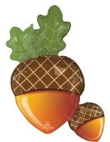 SuperShape Welcome Fall Acorns Balloon