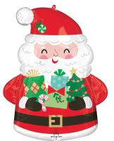 SuperShape Jolly Old Santa Balloon