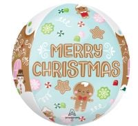 Orbz Baking Spirits Bright Christmas Balloon