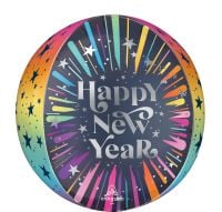 Orbz Satin New Years Blast Balloon