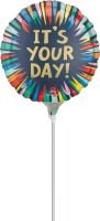 09" Satin Birthday Blast Balloon