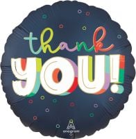 Standard Satin Bold Thank You Balloon