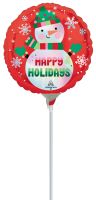 04" Shimmering Snowman Balloon