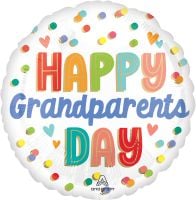 Standard Grandparents Day Dots Balloon
