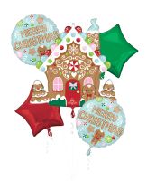 Bouquet Baking Spirits Bright Christmas Balloon