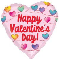 Standard Happy Valentines Day Infinite Knots Balloon