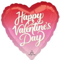 Standard Happy Valentines Day Dreamy Heart Hues Balloon