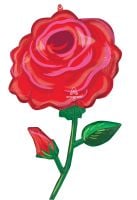 SuperShape Rose Radiance Balloon