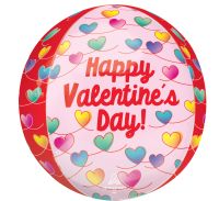 Orbz Happy Valentines Day Infinite Knots Balloon