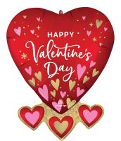 SuperShape Satin Heartfelt Elegance Balloon