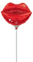 MiniShape Valentine Vibes Lips Balloon