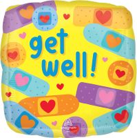 Standard Get Well Patch Balloon
