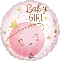 Standard Little Moon Girl Balloon