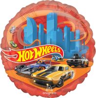 21" Panoramic Hot Wheels Balloon