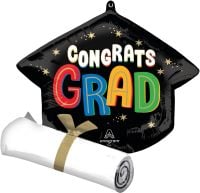 SuperShape Bright Future Congrats Grad Balloon