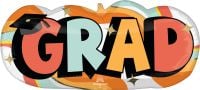 SuperShape Groovy Grad Balloon