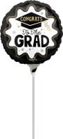09" Wave of Success Congrats To The Grad Balloon