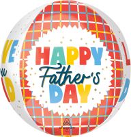 Orbz Graphic Grids Love You Dad Balloon