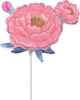 MiniShape Satin Peony Garden Balloon