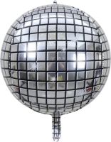 Orb 32" Silver Disco Ball Balloon
