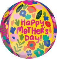 Orbz Happy Mothers Day Hothouse Petals Balloon