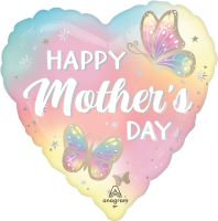 Standard Satin Happy Mothers Day Fluttering Dreams Balloon