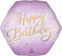 SuperShape Lavender Luxe Birthday Balloon