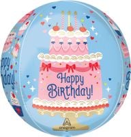 Orbz Cherries on Top Birthday Balloon