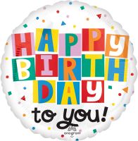Standard Celebrate the Day Birthday Balloon