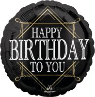 Standard Prime of Life Birthday Balloon