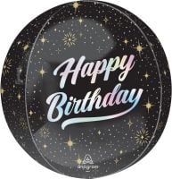 Orbz Sparkling Birthday Balloon