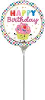 09" Vibrant Cupcakes Birthday Balloon