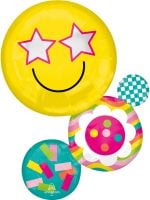 SuperShape Happy Vibes Balloon