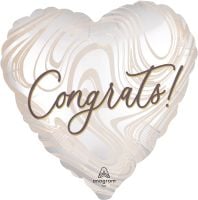 Jumbo Satin Marble Wedding Balloon
