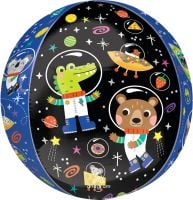 Orbz Cosmic Friends Birthday Balloon