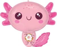 SuperShape Axolotl Birthday Balloon