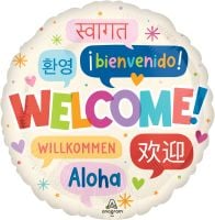 Standard Welcome Languages Balloon