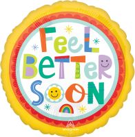 Standard Playful Type Feel Better Soon Balloon