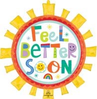 SuperShape Playful Type Feel Better Soon Balloon